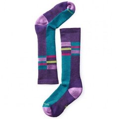 Зображення Шкарпетки дитячі мериносові Smartwool Wintersport Stripe Mountain Purple, р.XS (SW 01345.591-XS) SW 01345.591-XS - Гірськолижні шкарпетки Smartwool