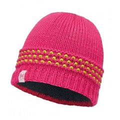 Картинка Шапка дитяча (8-12) Buff Junior Knitted & Polar Hat Jambo, Pink Azalea (BU 113532.513.10.00) BU 113532.513.10.00 - Шапки Buff