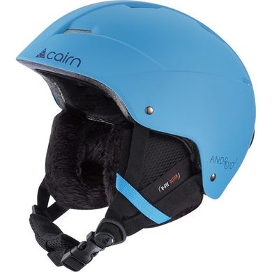 Картинка Подростковый горнолыжный шлем с механизмом регулировки Cairn Android Jr mat azure 51-53 (0605099-32-51-53) 0605099-32-51-53 - Шлемы горнолыжные Cairn