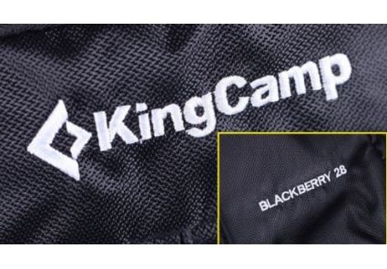 Зображення Рюкзак KingCamp Blackberry 28л чорний (KB3205) KB3205 Black - Туристичні рюкзаки King Camp
