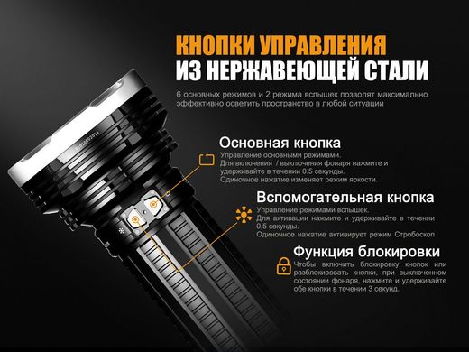 Зображення Ліхтар ручний Fenix TK75 2018 Cree XHP35 HI TK752018 - Ручні ліхтарі Fenix