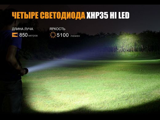 Зображення Ліхтар ручний Fenix TK75 2018 Cree XHP35 HI TK752018 - Ручні ліхтарі Fenix