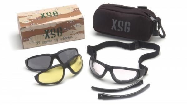 Зображення Очки со сменными линзами Pyramex XSG Kit 2ХСГ - Тактичні та балістичні окуляри Pyramex