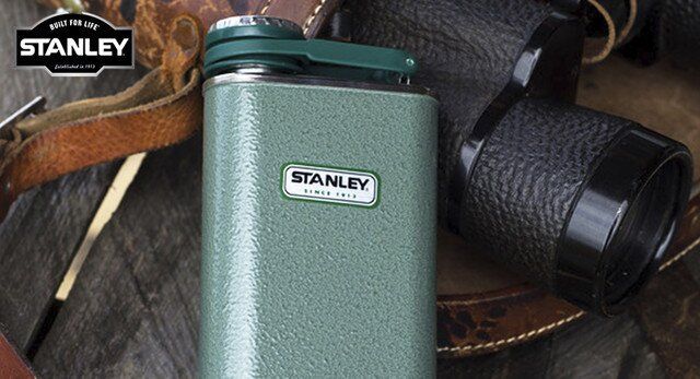 Зображення Фляга Stanley Classic Green 0.23 л (10-00837-126) 10-00837-126 - Фляги Stanley