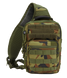 Картинка Тактическая сумка-рюкзак Brandit-Wea US Cooper sling medium(8036-10-OS) woodland, 8L 8036-10-OS - Тактические рюкзаки Brandit-Wea