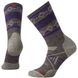 Зображення Шкарпетки жіночі мериносові Smartwool PhD Outdoor Medium Pattern Taupe, р.M (SW 15023.236-M) SW 15023.236-M - Треккінгові шкарпетки Smartwool