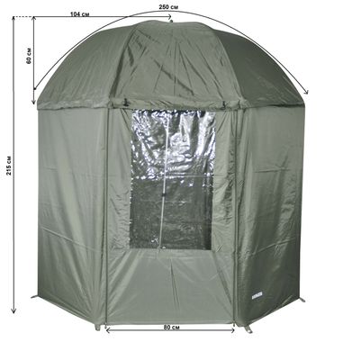 Картинка Зонт-палатка Ranger Umbrella 51 RA 6616 - Палатки для рыбалки Ranger