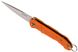 Картинка Нож складной карманный Ontario OKC Navigator Orange 8900OR (Liner Lock, 60/138 мм) 8900OR - Ножи Ontario