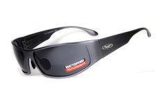 Картинка Очки защитные Global Vision BAD-ASS-1 GunMetal gray (1БЕД1-ГМ20) 1БЕД1-ГМ20 - Тактические и баллистические очки Global Vision
