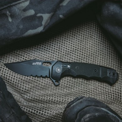 Картинка Складной нож SOG SEAL XR, Partially Serrated (SOG 12-21-05-57) SOG 12-21-05-57 - Ножи SOG