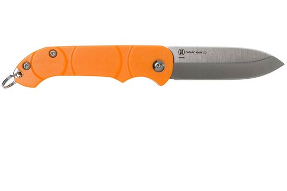 Картинка Нож складной карманный Ontario OKC Traveler Orange 8901OR (Slip joint, 57/135 мм) 8901OR - Ножи Ontario