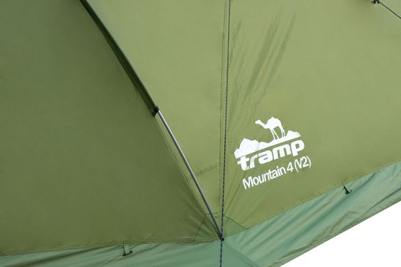 Зображення Намет для зимових походів чотиримісний Tramp Mountain 4 (TRT-024-green) TRT-024-green - Туристичні намети Tramp