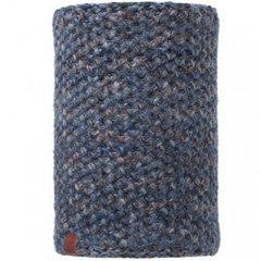 Картинка Бафф (шарф-труба) Buff Knitted & Polar Neckwarmer Margo, Blue (BU 113552.707.10.00) BU 113552.707.10.00 - Шарфы многофункциональные Buff