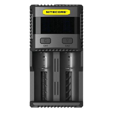 Картинка Зарядное устройство Nitecore SC2 с LED дисплеем (0,5A, 1A, 2A, 3A) 6-1197 - Зарядные устройства Nitecore