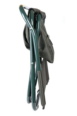 Картинка Стул складной со спинкой Ranger Snov Bag, зеленый (до 120 кг) RA 4419 - Стулья кемпинговые Ranger
