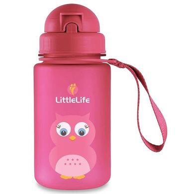 Картинка Фляга Little Life Water Bottle 0.4 L owl (15090) 15090 - Бутылки Little Life