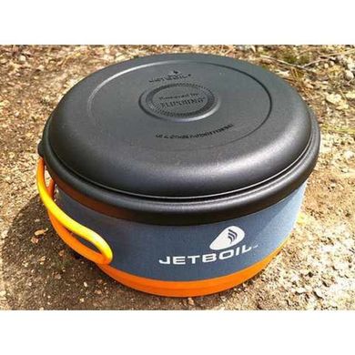 Зображення Кастрюля Jetboil FluxRing Helios II Cooking Pot Black 3 л (JB CCP300) JB CCP300 - Каструлі та чайники для походів JETBOIL