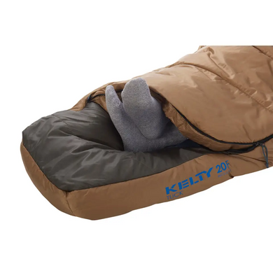 Зображення Зимовий спальний мішок Kelty Tuck 20 (-7°C), 183 см - Right Zip, Brown (35411720-RR) 35411720-RR - Спальні мішки KELTY