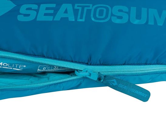 Картинка Спальный мешок женский Sea to Summit Venture Vt I (-6°C), 183 см, Left Zip, Blue (STS AVT1-WL) STS AVT1-WL - Спальные мешки Sea to Summit