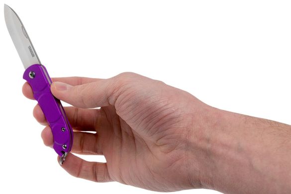Зображення Ніж складаний кишеньковий Ontario OKC Traveler Purple 8901PUR (Slip joint, 57/135 мм) 8901PUR - Ножі Ontario