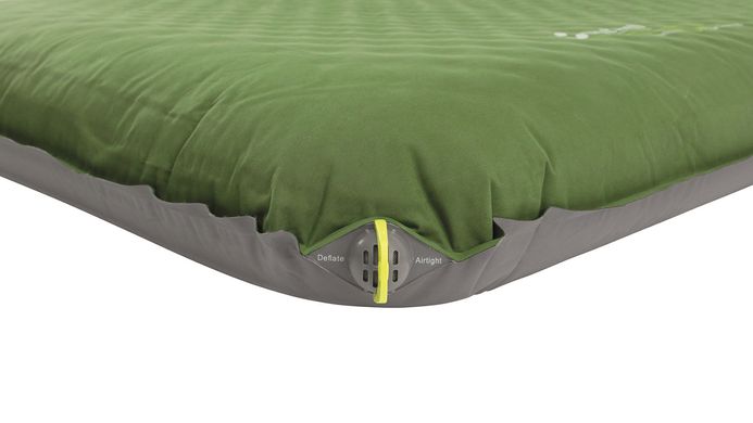 Зображення Коврик самонадувающийся Outwell Self-inflating Mat Dreamcatcher Single 10 cm Green (290310) 928844 - Самонадувні килимки Outwell