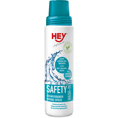 Картинка Анти-бактериальное средство Hey-Sport SAFETY WASH-IN 207200 - Средства для ухода за снаряжением HEY-sport