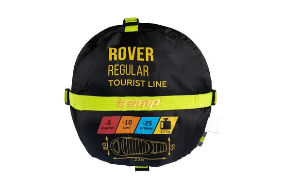 Зображення Спальний мішок-кокон Tramp Rover Regular правий 220/80-55 (TRS-050R-R) UTRS-050R-R - Спальні мішки Tramp