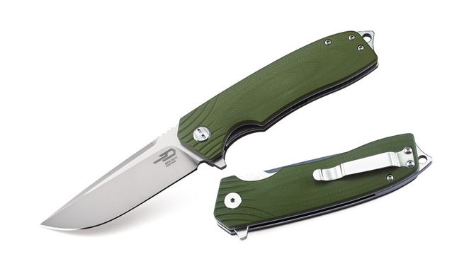 Зображення Ніж складаний кишеньковий Bestech Knife LION BG01B (85/208 мм) BG01B - Ножі Bestech