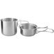 Зображення Набір кухлів Tatonka Handle Mug 500 Set, Silver (TAT 4172.000) TAT 4172.000 - Похідне кухонне приладдя Tatonka