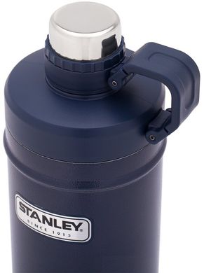 Зображення Термобутылка Stanley ClassicBlue 030STY 0.62 Л (10-01620-004) 10-01620-004 - Термофляги та термопляшки Stanley
