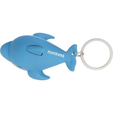 Картинка Брелок-фонарик Munkees Dolphin LED blue 1102-BL - Брелки и браслеты Munkees