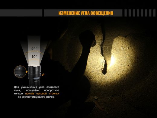 Картинка Фонарь ручной Fenix FD65 FD65 - Ручные фонари Fenix