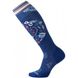 Зображення Шкарпетки жіночі мериносові Smartwool PhD Ski Light Elite Pattern Dark Blue, р.S (SW 01369.491-S) SW 01369.491-S - Гірськолижні шкарпетки Smartwool