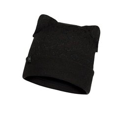 Картинка Шапка дитяча (8-12) Buff Knitted & Fleece Band Hat New Alisa, Black (BU 123543.999.10.00) BU 123543.999.10.00 - Шапки Buff
