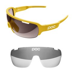 Картинка Солнцезащитные велосипедные очки POC DO Half Blade with extra lens,Sulphite Yellow, (PC DOHB55141311BSM1) PC DOHB55141311BSM1   раздел Очки спортивные