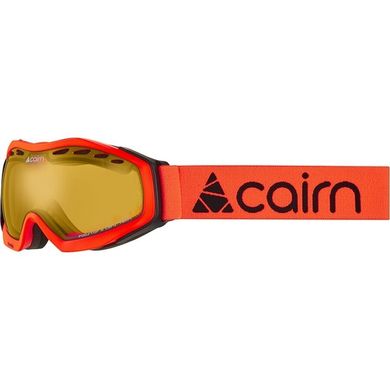 Картинка Женская маска для лыж и сноуборда Cairn Freeride SPX2 neon orange(0580066-710) 0580066-710 - Маски горнолыжные Cairn