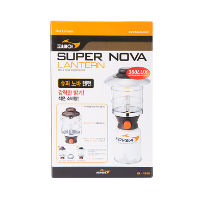 Зображення Газовая лампа Kovea Super Nova (KL-1010) 8806372096076 - Газові кемпінгові лампи Kovea
