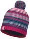Картинка Шапка дитяча (8-12) Buff Junior Knitted & Polar Hat Amity, Pink Cerisse (BU 113533.521.10.00) BU 113533.521.10.00 - Шапки Buff