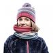 Картинка Шапка дитяча (8-12) Buff Junior Knitted & Polar Hat Amity, Pink Cerisse (BU 113533.521.10.00) BU 113533.521.10.00 - Шапки Buff